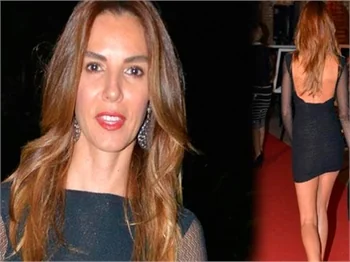 Sinem Güven'in cesur kıyafeti