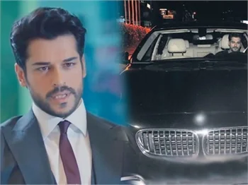 Burak Özçivit'in set sonrası alışverişi!