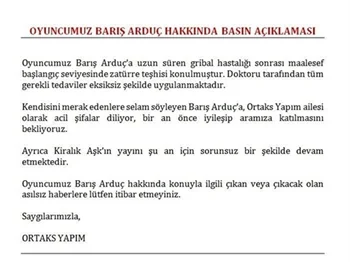 Kiralık Aşk'ta Barış Arduç şoku!