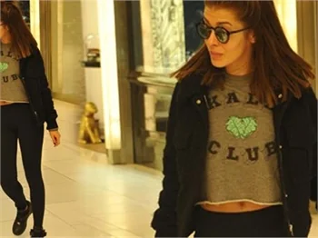 Selin Şekerci soğuğa karşı!