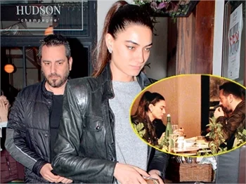 Hande Subaşı ile Can Tursan yemekte!