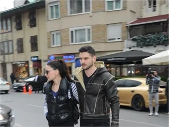 Tolgahan Sayışman ile Almeda Abazi, Bebek'te görüntülendi!