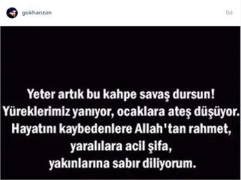 Spor dünyasından teröre lanet mesajları!