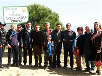 Yeşil Deniz'den hatıra ormanı