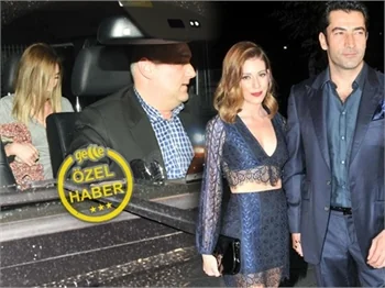 Sinem Kobal, Kenan İmirzalıoğlu'nun arabasıyla geziyor!