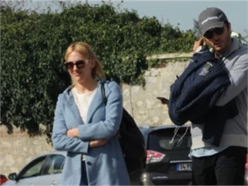 Meryem Uzerli sevgilisi Alp Özcan'la el ele görüntülendi