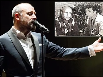 Halit Ergenç babasının bestesini yorumladı