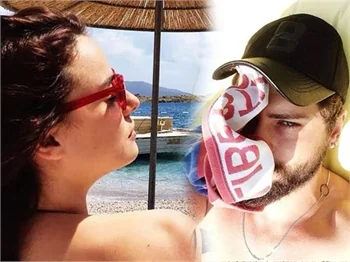 Onur Tuna ile Seda Güven'in Bodrum tatili!