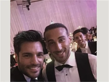 Beşiktaşlı futbolcu Cenk Tosun'un düğününe ünlü akını