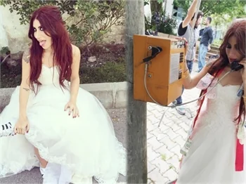 İrem Derici yeniden gelin oldu!