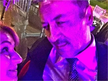 Ebru Özkan ile Ertan Saban'ın düğününe ünlü akını...