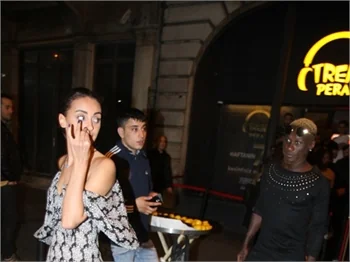 Ebru Öztürk ile Yattara, Survivor'ın ardından İstanbul gecelerinde!