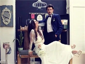 Fırat Albayram ile Ceyda Kasabalı evlendi