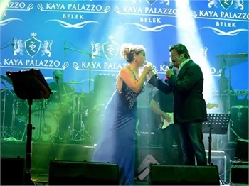 Selami Şahin ve Aşkın Nur Yengi Kaya Palazzo Belek'te!