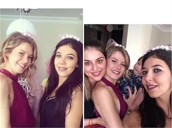 Burcu Biricik kına gecesi yaptı