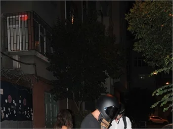 "Aşkım sen eve gir"