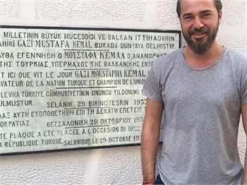 Engin Altan Düzyatan, Atatürk'ün evini ziyaret etti!