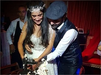 Meltem Miraloğlu ve Tayfur Aydın'ın evlendi