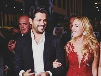 Burak Özçivit ve Meryem Uzerli'ye Dubai'de büyük ilgi