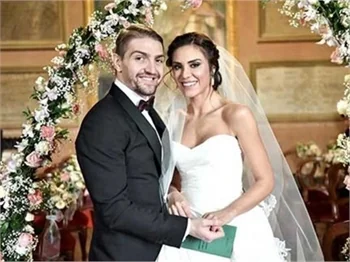 Caner Erkin ve Şükran Ovalı'nın düğün fotoğrafları