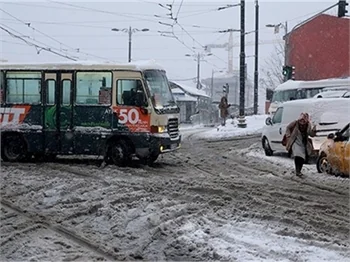 İstanbul'dan kar manzaraları!