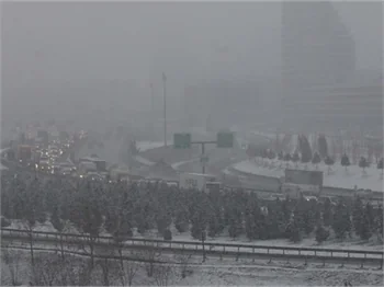 İstanbul'da kar yağışı