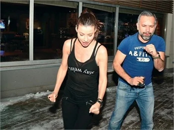 Ünlüler kış sezonunu Erzurum'da kapattı!