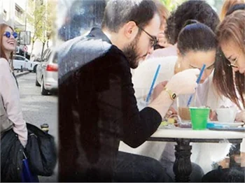 Elçin Sangu ve Türkü Turan yemekte!