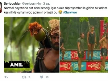Survivor Anıl'ın yeni arkadaşına bakın olay oldu!