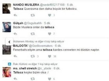 Talisca, sosyal medyayı salladı!