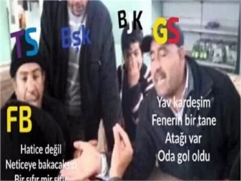Galatasaray ve Fenerbahçe derbisi capsleri coşturdu