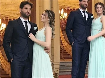 Gizem Karaca ve Kemal Ekmekçi nişanlandı