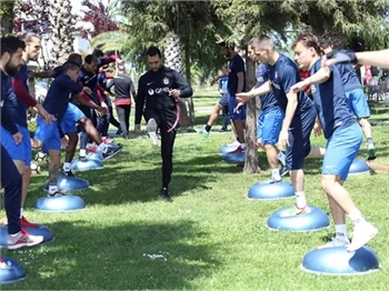 Trabzonspor kuvvet çalıştı