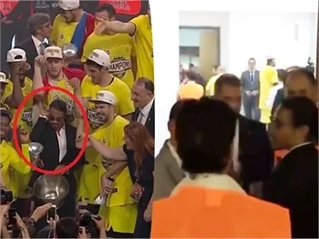 Nusret'i soyunma odasına almadılar!