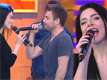 Murat Dalkılıç ve eşi Merve Boluğur'dan şarkı sürprizi...