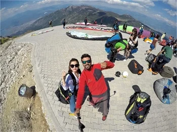 Fethiye'de yamaç paraşütüne Çin ilgisi