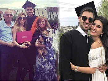 Sinem Kobal ile İdil Fırat'ın kardeşleri mezun oldu!