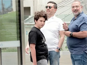 Baba-oğul Tatlıcı'nın keyfi