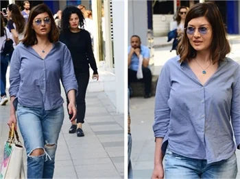 Nurgül Yeşilçay'ın yeni imajı!