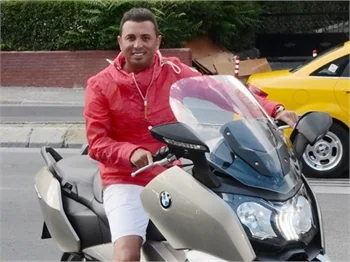 Motosiklet düşkünü Murat Cevahir!