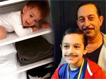 Cem Yılmaz oğlu Kemal'in doğum gününü kutladı