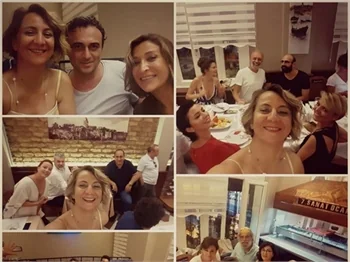 Kalbimdeki Deniz ekibi yemekte buluştu!