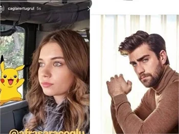 Afra Saraçoğlu ve Çağlar Ertuğrul aşk mı yaşıyor?