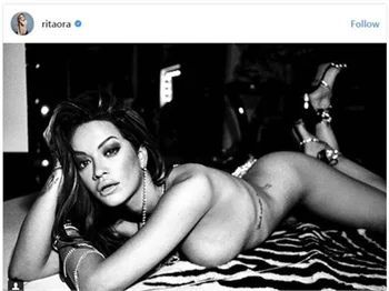 Rita Ora'nın paylaşımı nefesleri kesti!