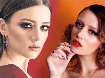 Gizem Karaca'nın makyajsız hali!