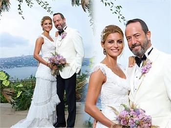Ece Vahapoğlu gelin oldu!