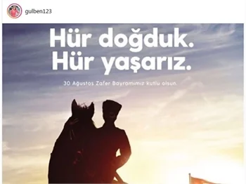 Ünlülerin 30 Ağustos mesajları!