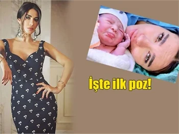 Gamze Keçeli'nin oğlu ile ilk pozu!