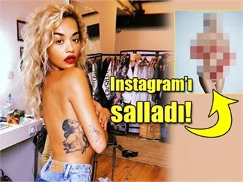 Rita Ora'dan çıplak paylaşım!