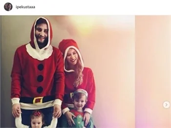 Ünlü isimler yeni yıla böyle girdi!